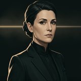 KI-generiertes Porträt der KI-Agentin Agnes (Fallaufnahme)