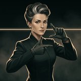 KI-generiertes Porträt der KI-Agentin Frieda (Bildregie)