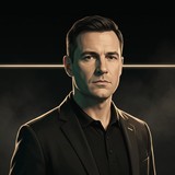 KI-generiertes Porträt des KI-Agenten Justus (KI-FAQ-Generator)