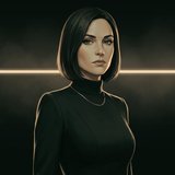 KI-generiertes Porträt der KI-Agentin Sophie (Namens- und Markenstrategie)
